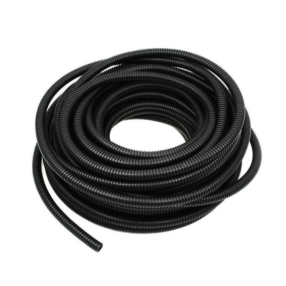 MR DJ DSLT14 20 feet 1/4" 20’ split loom tube polyethylene pe high temperature DJ, automotive, marine, industrial electrical wire & cable conduit