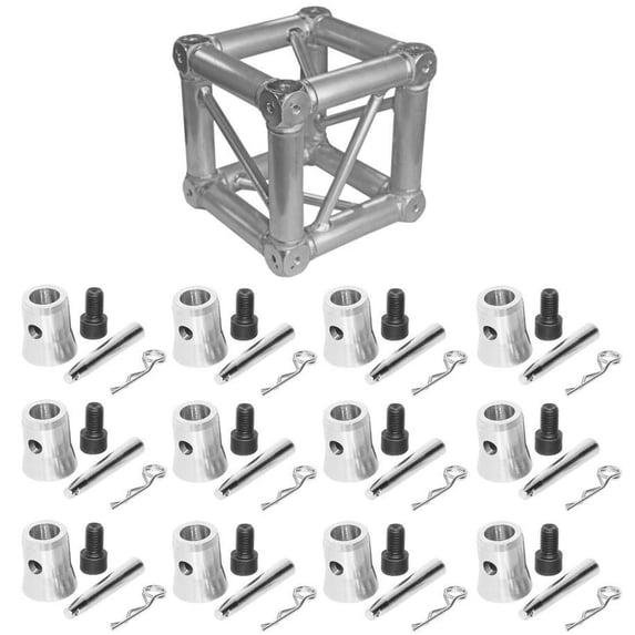 MR DJ DTJB3W Universal Corner Junction Block Box 1Way-6Way with 12 Half Conical Couplers for 3 Way Installation