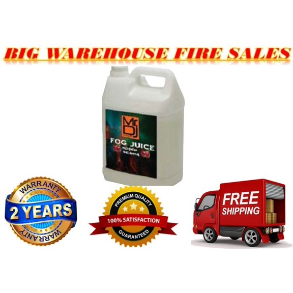 MR DJ Gallon Fog/Smoke Juice Fluid For Chauvet, American DJ, ADJ, Machine