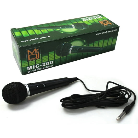 MR DJ MIC200 Karaoke, Dynamic Vocal Wired Microphone