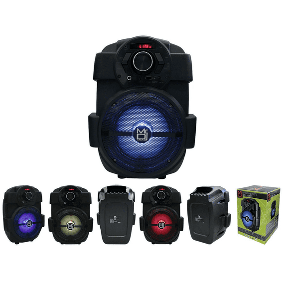MR DJ Pro 6.5" Rechargeable USB/Bluetooth Powered Party Speaker