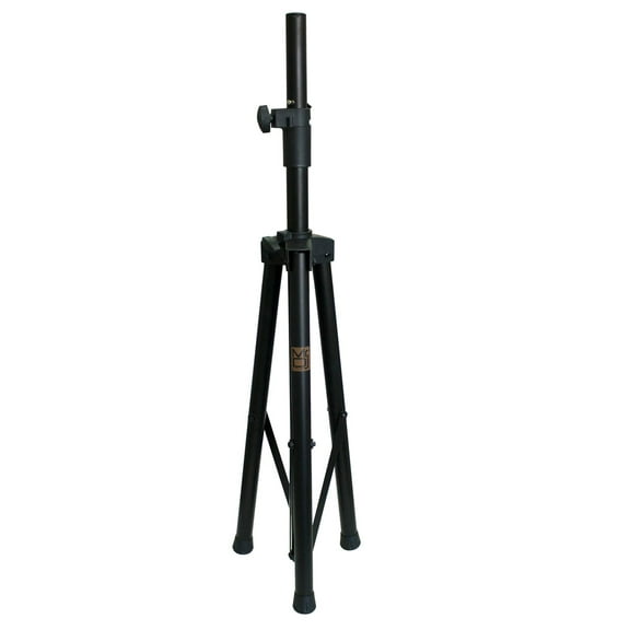 MR DJ SS350B Speaker Stand <br/> Universal Black Heavy Duty Folding Tripod PRO PA DJ Home On Stage Speaker Stand Mount Holder