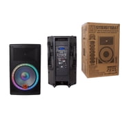 MR DJ SYNERGY15BAT 15" 3500W Power Speaker Battery/Bluetooth/Amplifier/SD/USB/FM