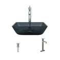 thumbnail image 1 of MR Direct 630 Vessel Sink Ensemble with a Chrome finish 718 faucet and pop-up drain., 1 of 7
