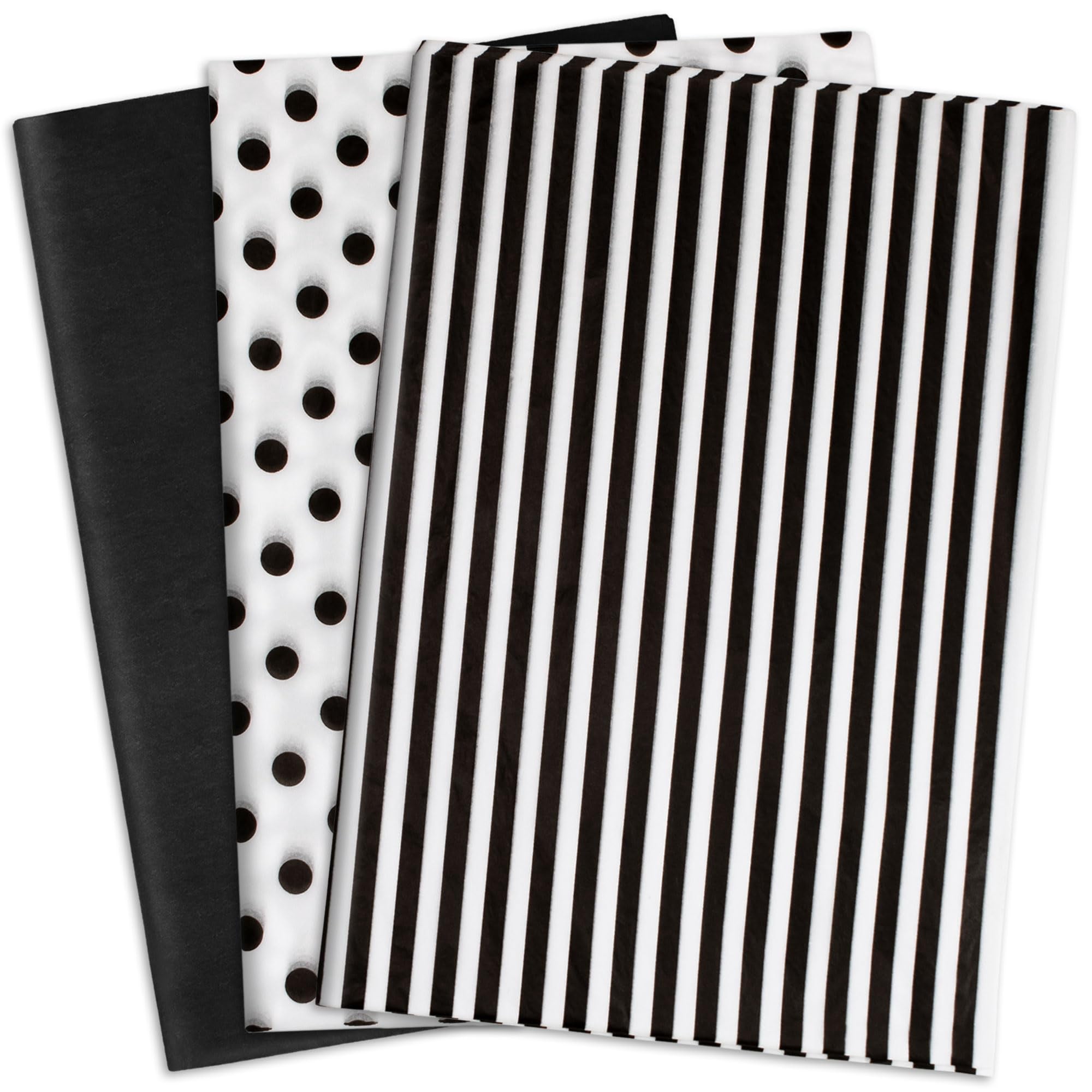 MR FIVE Black and White HYZ01 Tissue Paper X 28