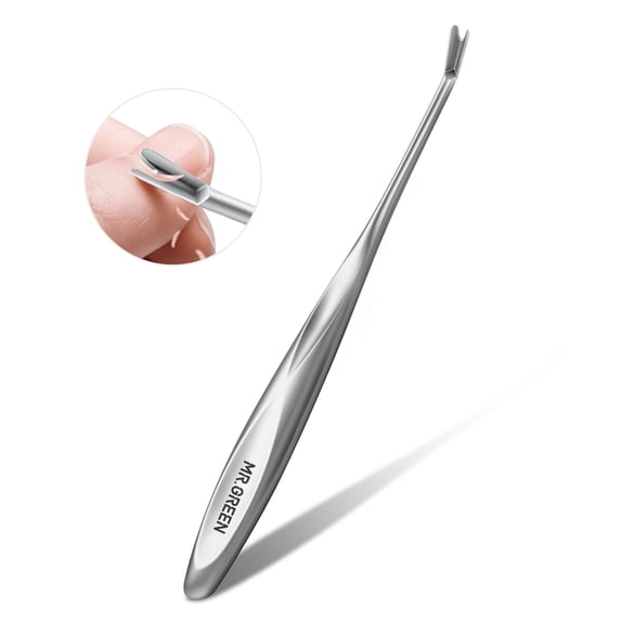 MR.GREEN Cuticle Pusher Dead Skin Remover Stainless Steel Manicure Tools Professional Cuticle Trimmer Nail Polish Peeler Scraper
