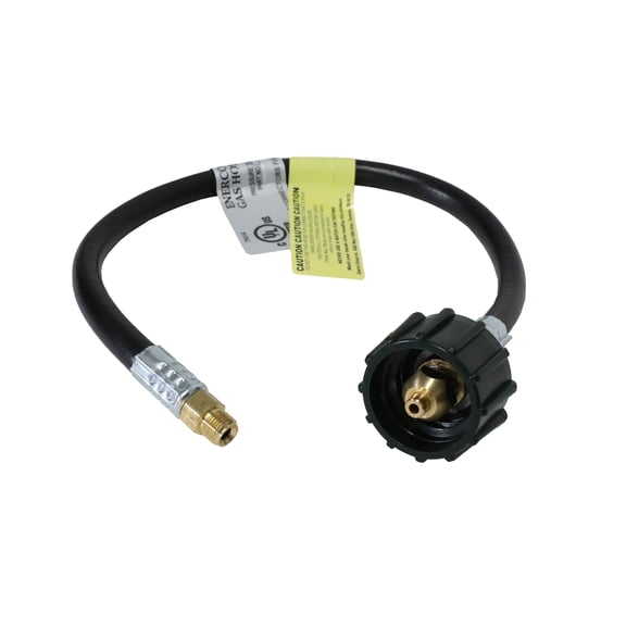 Mr. Heater 15in Propane Hose Assembly - Acme Nut x 1/4in Inverted Male Flare