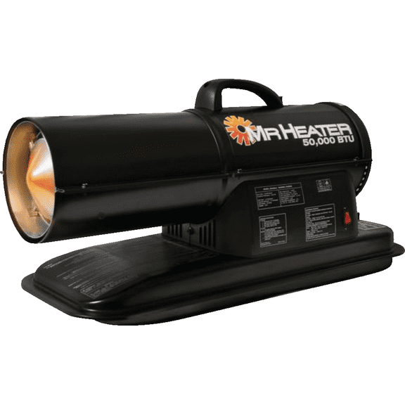 MR. HEATER Kerosene Forced Air Heater - Single Pack Residential Use, Standard Application