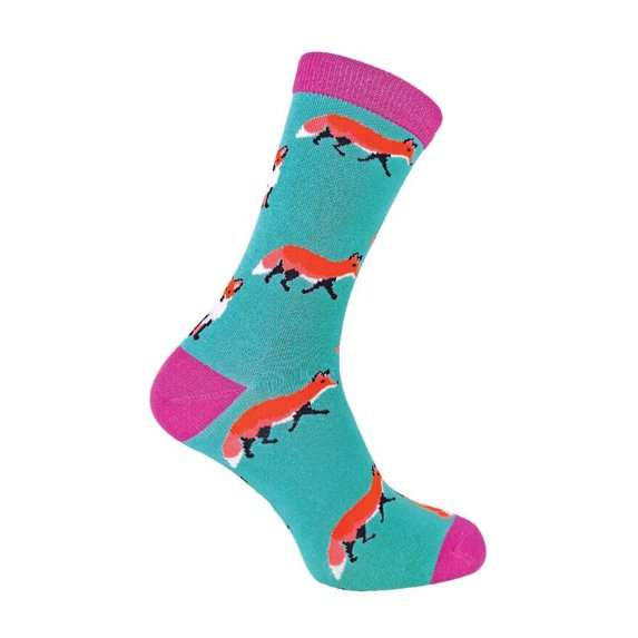 MR HERON - Mens Animal Patterned Design Soft Bamboo Novelty Socks