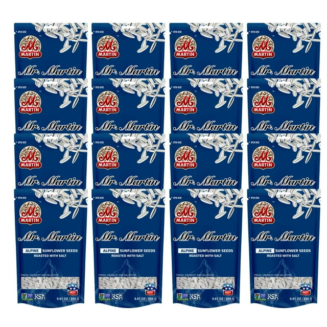 MR. MARTIN Freshly Roasted Sunflower Seeds, Jumbo, Crunchy, Delicious