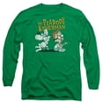 thumbnail image 1 of MR PEABODY & SHERMAN/DEEP CONVERSATION-L/S ADULT 18/1-KELLY GREEN-XL, 1 of 1