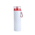 thumbnail image 1 of MR.R 20oz Sublimation Blanks Aluminum Water Bottle Sipper Big Mouth with Transparent Cap Red Lid 600ml, 1 of 4
