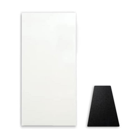 MR.R One Pack 6x12" Sublimation Blanks MDF Photo Frame Custom Picture Frames Tabletop Wall Mounting Christmas Festival DIY for Heat Transfer 15x30.5cm