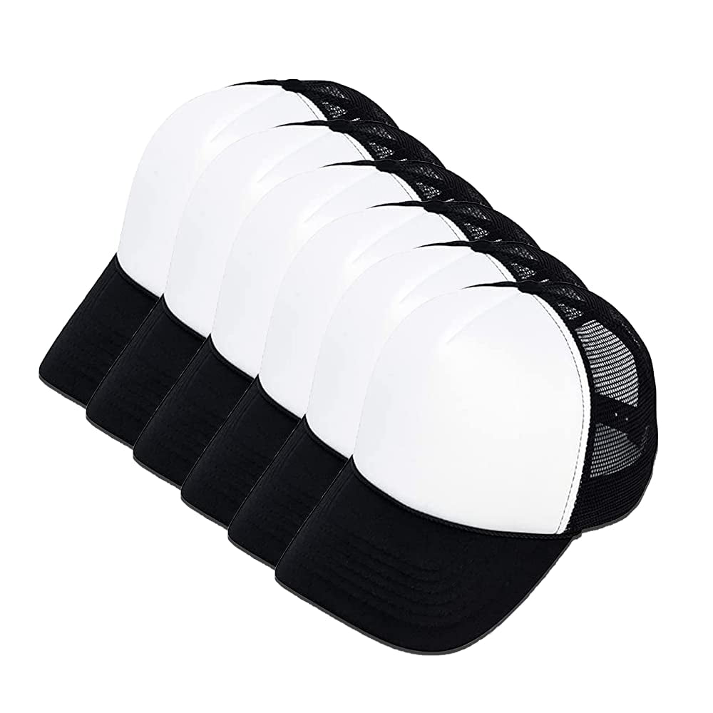 MR.R Sublimation Polyester Mesh Cap, Two Tone Trucker Hat, Adjustable ...