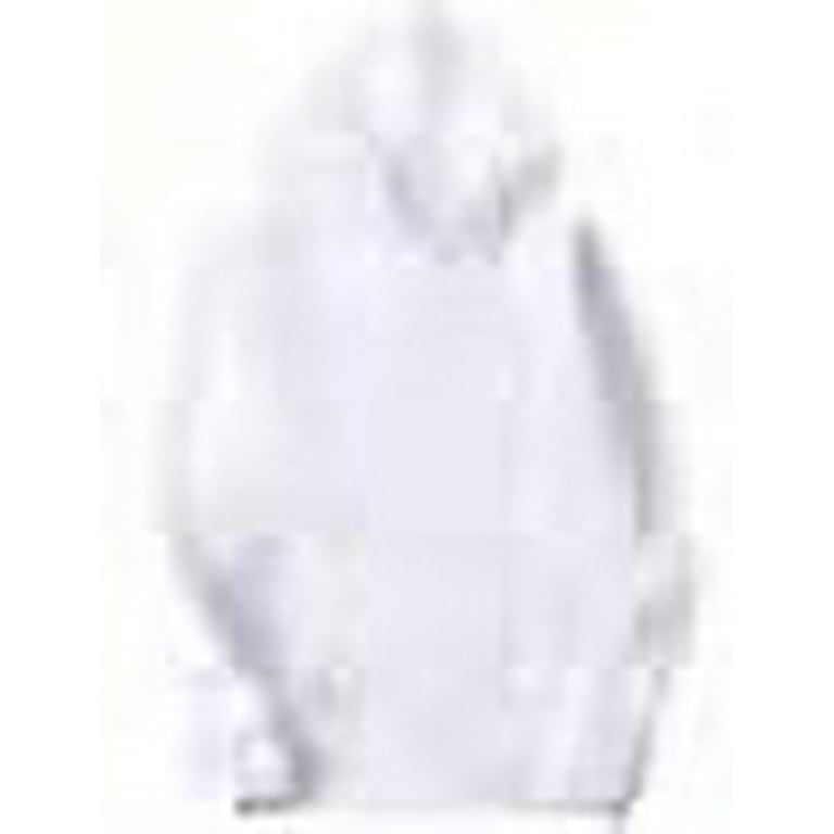 MR.R Sublimation Polyester Blank White Hoodie Hooded Sweatshirt Cloth Unisex Style with USA Size,3XL, Adult Unisex