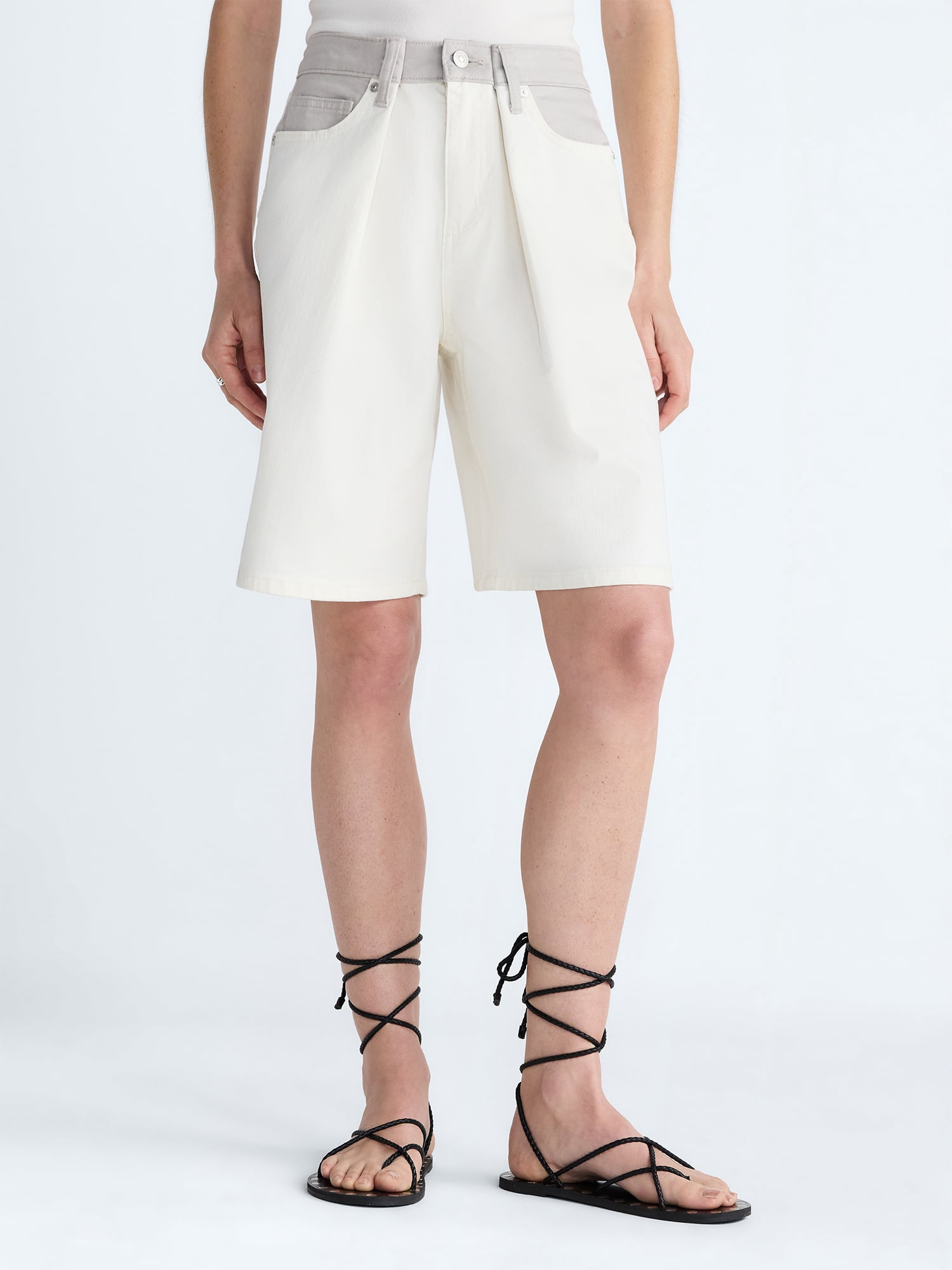 Scoop Women's Mid-Rise Shorts, Sizes 0-20