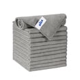 thumbnail image 1 of MR.SIGA Microfiber Cleaning Cloth, All-Purpose Microfiber Towels, Streak Free Cleaning Rags, Pack of 12, Gray, 11.8 x 11.8 inch, 1 of 8