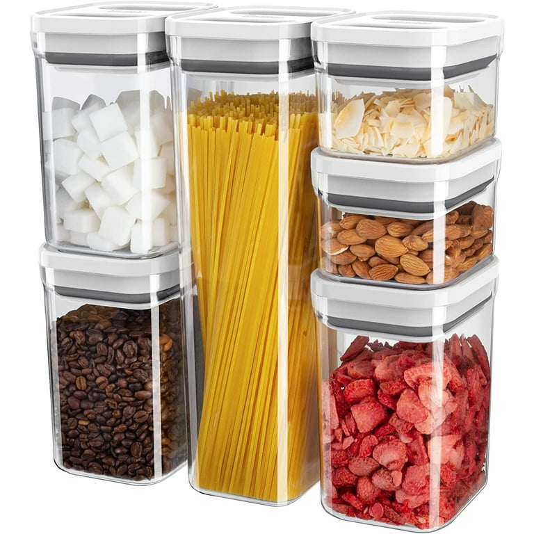 MR.Siga 6 Piece Kitchen Storage Containers Set, BPA Free Kitchen