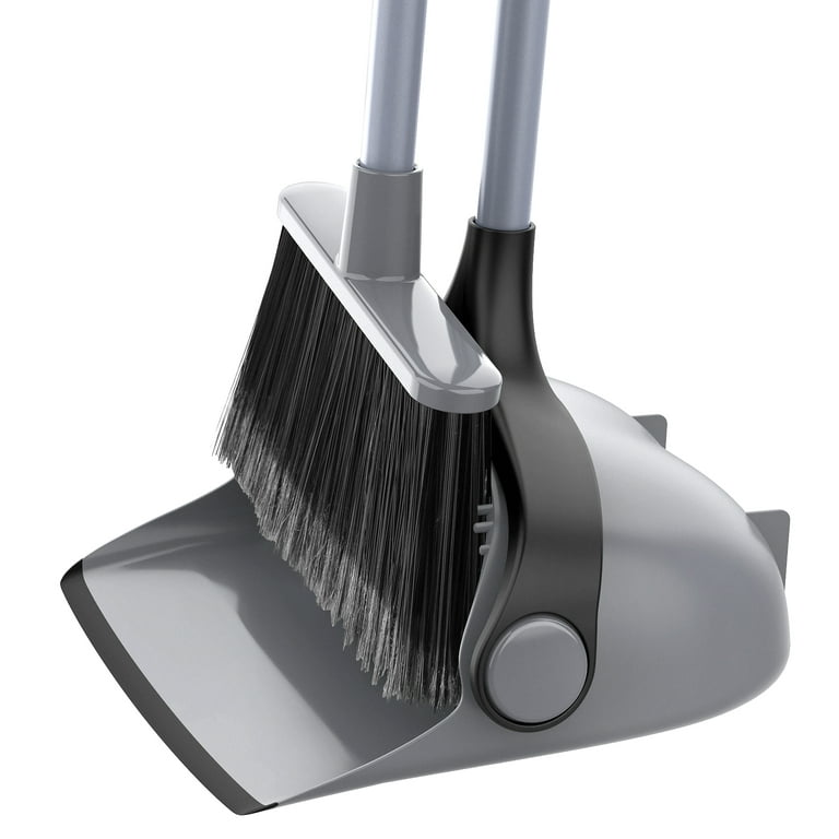 Broom and Dustpan Set, Sweep Set, Upright Broom and Dust pan Combo wit –  TreeLen