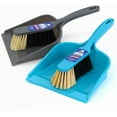 thumbnail image 1 of MR. Siga Dustpan and Brush Set, Pack of 2, Blue & Grey, 1 of 6