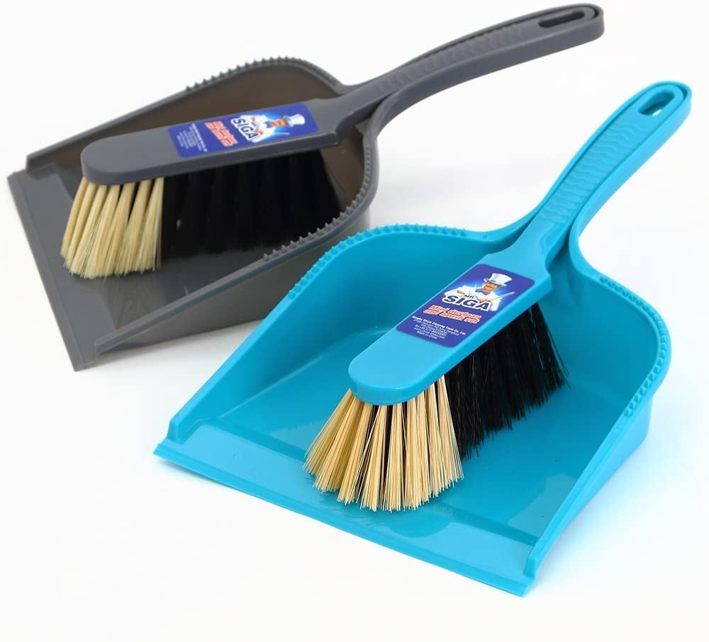Wholesale Mr. Handy Dust Pan W/ Mini Brush- 5- Assorted 4