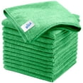 thumbnail image 1 of MR.Siga Microfiber Cleaning Cloths, All-Purpose Microfiber Towels, Streak Free Cleaning Rags, Pack of 12, Green, Size 32 x 32 cm(12.6 x 12.6 inch), 1 of 7