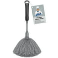 thumbnail image 1 of MR.Siga Microfiber Delicate Duster, Comfortable Non Slip Handle, Detachable Head, Grey & Black, 1 of 8