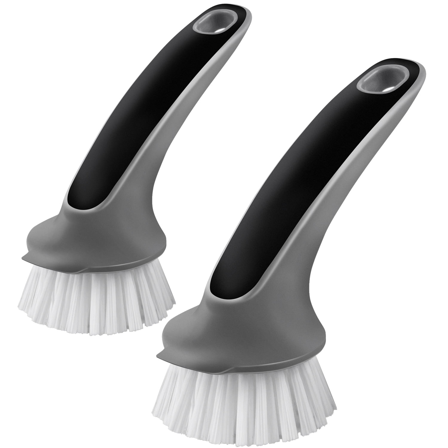  MR.SIGA Dish Brush with Long Handle Built-in Scraper, Scrubbing  Brush for Pans, Pots, Kitchen Sink Cleaning, Pack of 3 : Health & Household