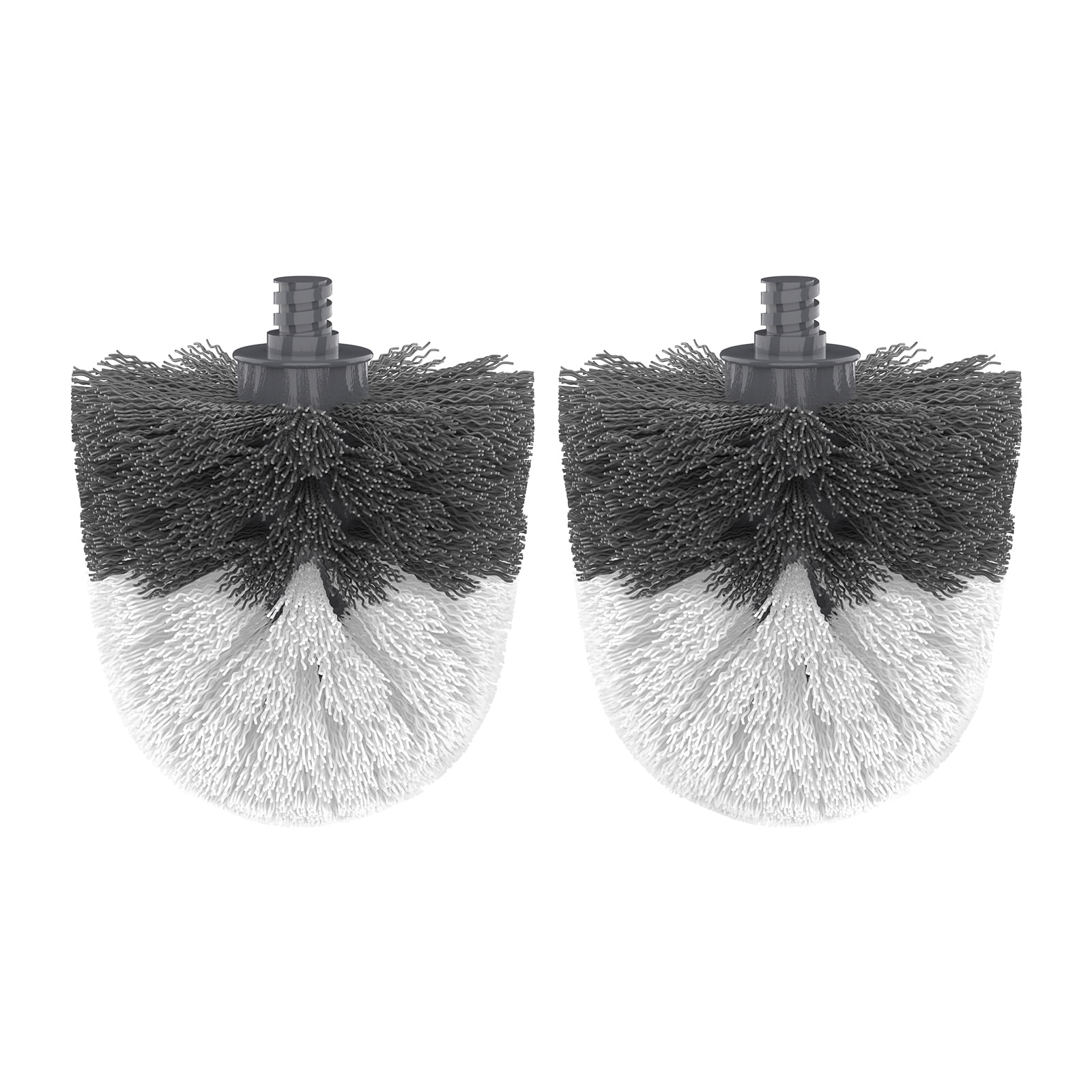 MR.Siga Premium Toilet Bowl Brush Replacement Head, 2 Pack,for adults