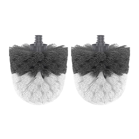 MR.Siga Premium Toilet Bowl Brush Replacement Head, 2 Pack,for adults