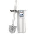 thumbnail image 1 of MR.SIGA Toilet Bowl Brush and Holder for Bathroom, White, 1 Pack, 1 of 10
