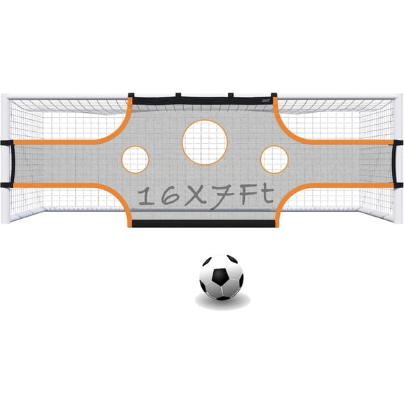 MR Soccer Goal Target Sheet, Field Net, Professional Shooting Practice Aid