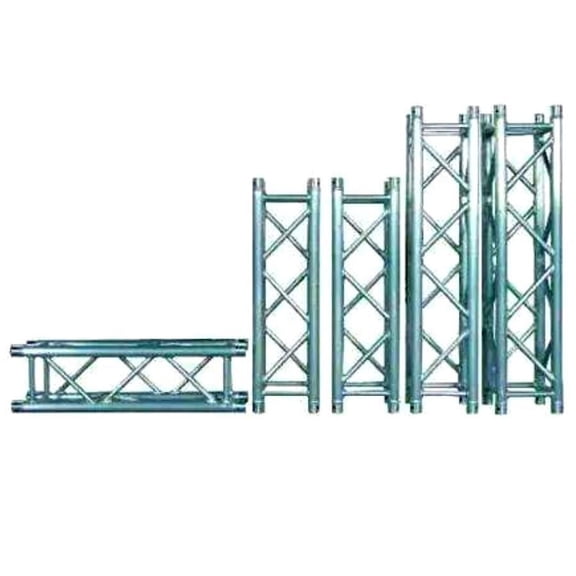 MR TRUSS TSQ492<br/> 4.92 Feet 1.50 Meter Universal Straight 12" Square Box Aluminum Lighting Trussing Segment for Pro Audio DJ with 2-inch Tubing