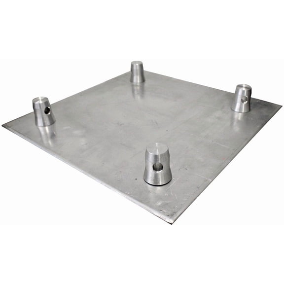 MR TRUSS BP1414 Universal Aluminum Base Plate 12" x 12" for 12 Inch Square Truss
