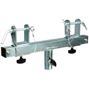 MR TRUSS TSBC250 Universal Chrome T-Adapter Triangle/Square T-Adapter Triangle or Square Truss Adapter Bracket Tripod Crank Light Stand Bar