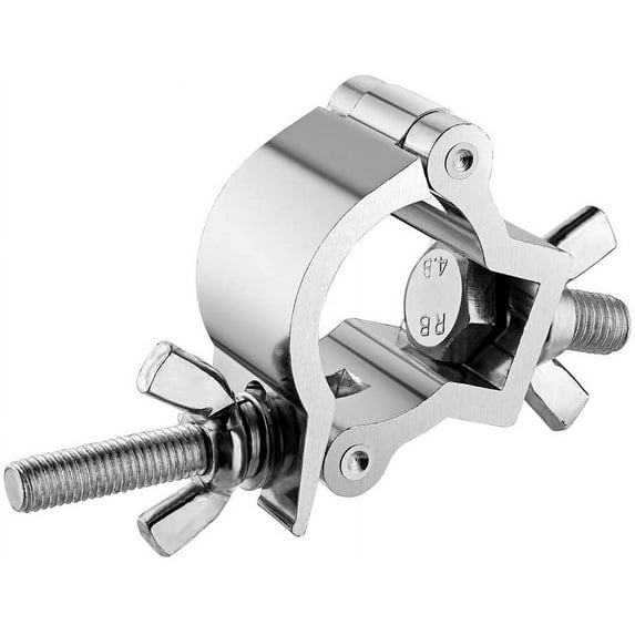 MR Truss C138 Truss Clamp Stage Lights Clamp 1.18”-1.38”（30-35mm）, Perfectly fit for 30-35mm OD Tube/Pipe, Heavy Duty 165lb Premium Truss O Clamp for DJ Lighting Par Lights Spot Lights