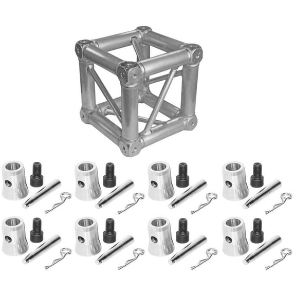 MR Truss TJB2W Universal Corner Junction Block Box 1Way-6Way with 8 Half Conical Couplers for 2 Way Installation