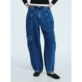 thumbnail image 1 of Scoop Women’s and Women's Plus Cotton Utility Jogger Pants, Sizes XS-4X, 1 of 5