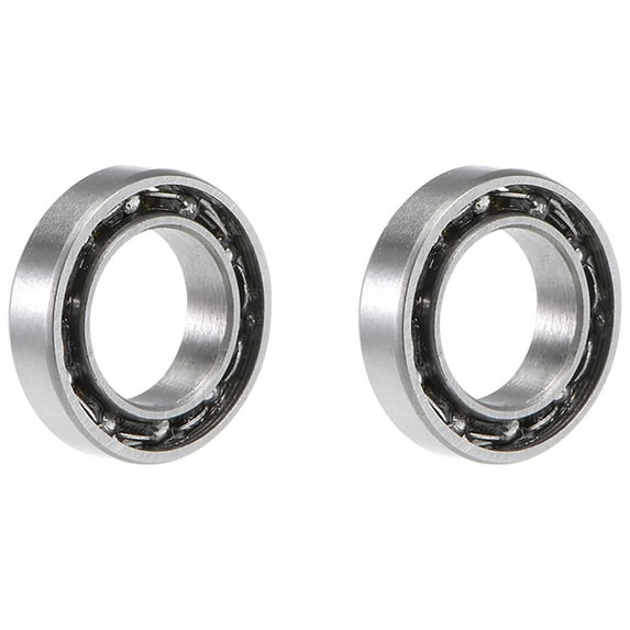 MR106 Deep Groove Ball Bearing 6x10x2.5mm Open Type Chrome Steel Z2 Lever Bearing 2pcs