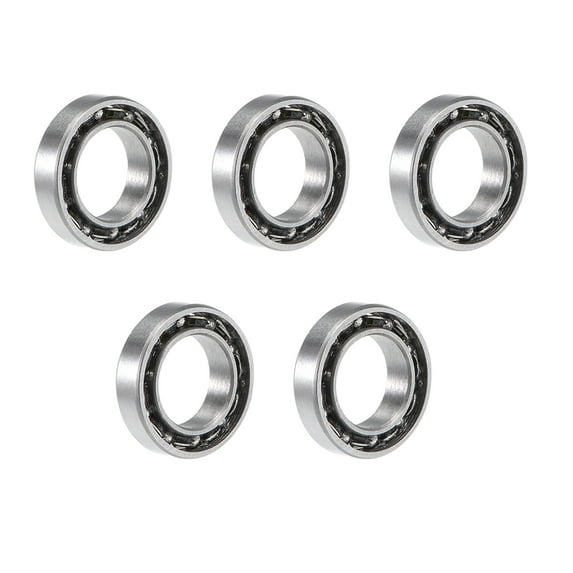 MR106 Deep Groove Ball Bearing 6x10x2.5mm Open Type Chrome Steel Z2 Lever Bearing 5pcs