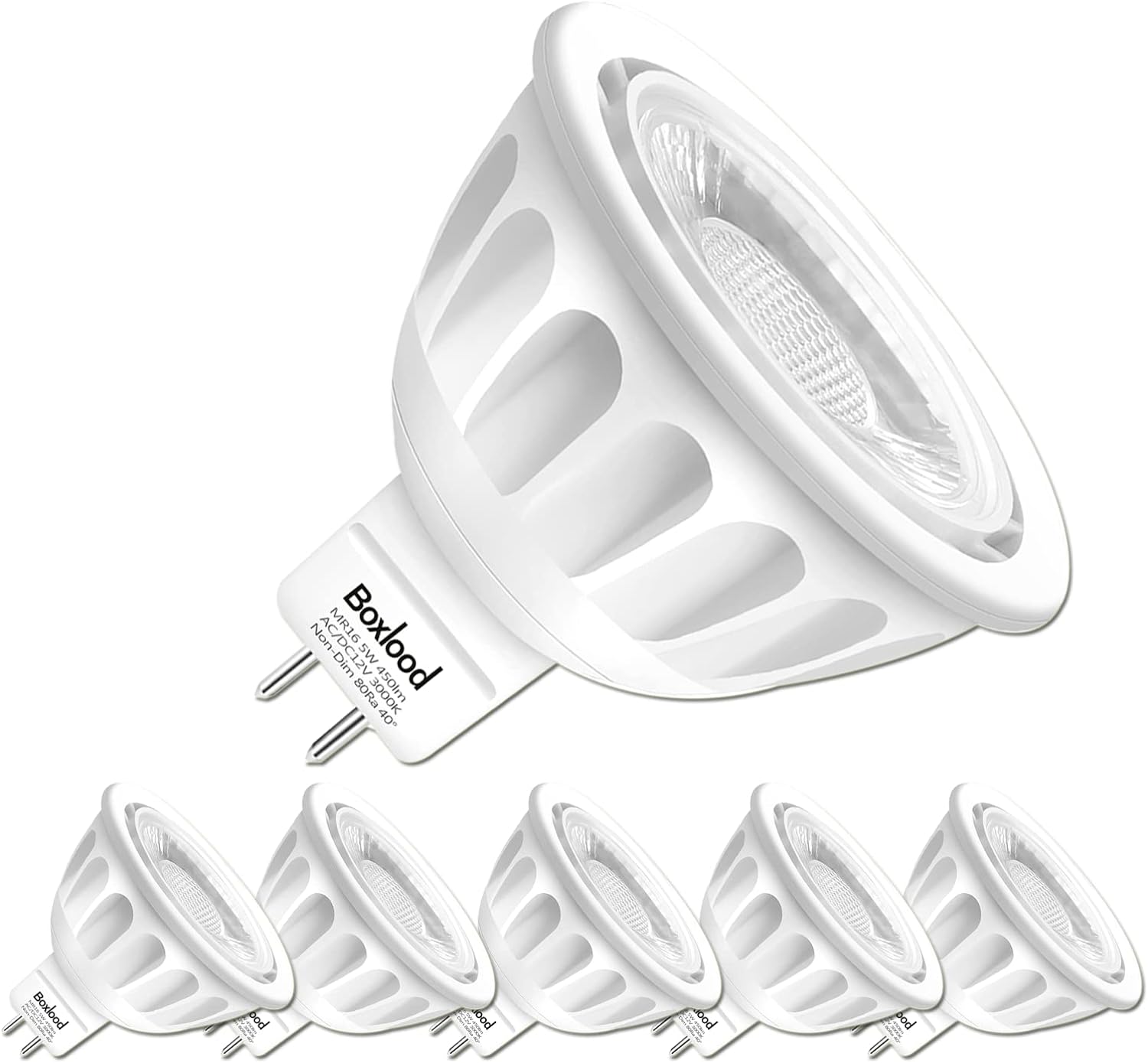 MR16 LED Light Bulb Non Dimmable Comply with UL, 90% Energy Saving ...