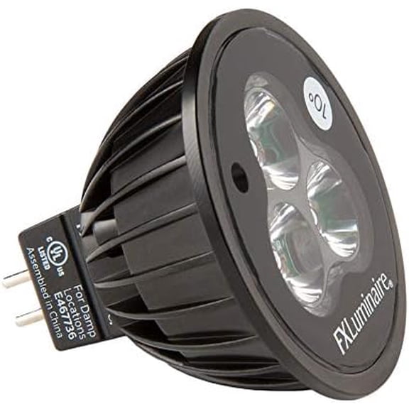 MR16LED35SVN MR16 Soft 3000K; 10 Very Narrow; 5W LED = 35 Watt Incandescent Equivalent; Cree LED's; MR16-LED-35-S-VN FXLuminaire Lamp Bulb Hunter$$Tools & Hardware Other