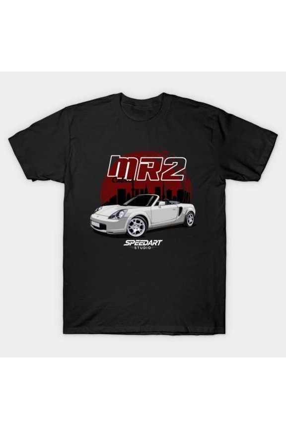 MR2 Cabrio MK3 Stylish Convertible Mid Engine JDM Roadster Unisex T-Shirt, up to size 3XL.