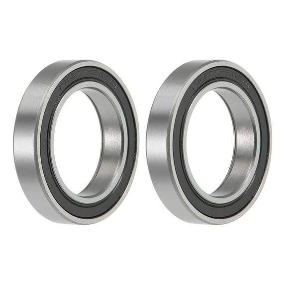 MR24377-2RS Ball Bearings 24mmx37mmx7mm Double Sealed Chrome Steel P0 2pcs