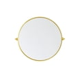 thumbnail image 1 of Elegant Decor Round pivot mirror 30 inch in gold, 1 of 9