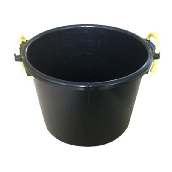 MR70QP-TUB-BLK 70 Quart Black Muck Tub