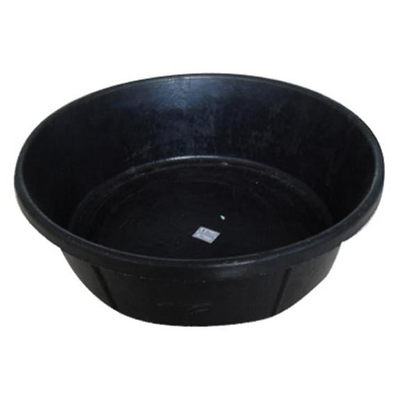 MR8QR-PAN-BLK 8 Quart Rubber Feed Pan