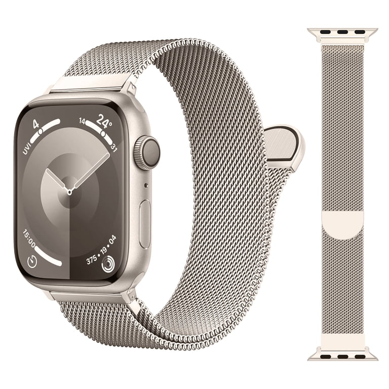 Apple Milanese Loop 40mm Amazon.com: Apple Watch Series 6 40mm Gold Aluminum Milanese  main image 4