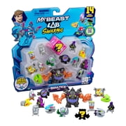 MrBeast Lab Swarms Mega-Tech Series Action Figures 14 Pack with Micro Beasts and MEGA Swarm, Ages 5+