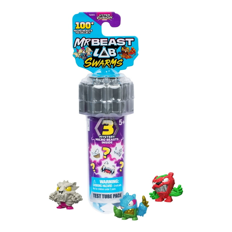 MrBeast Lab Swarms Hyper Fusion Series 3 Pack Test Tube